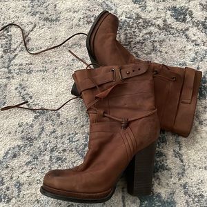 Nine West Vintage America Collection Brown Boots